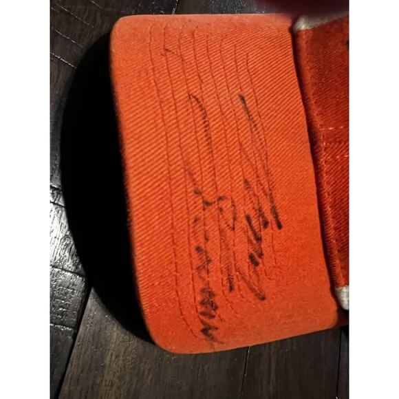 Tony Stewart Autographed Hat Joe Gibbs Racing Orange #20 Racing Nascar - Picture 9 of 9